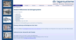 Desktop Screenshot of db-lagersysteme.de